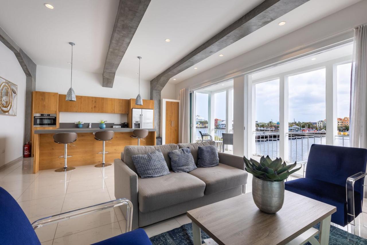 Blue Marlin Handelskade Apartments Willemstad Bagian luar foto