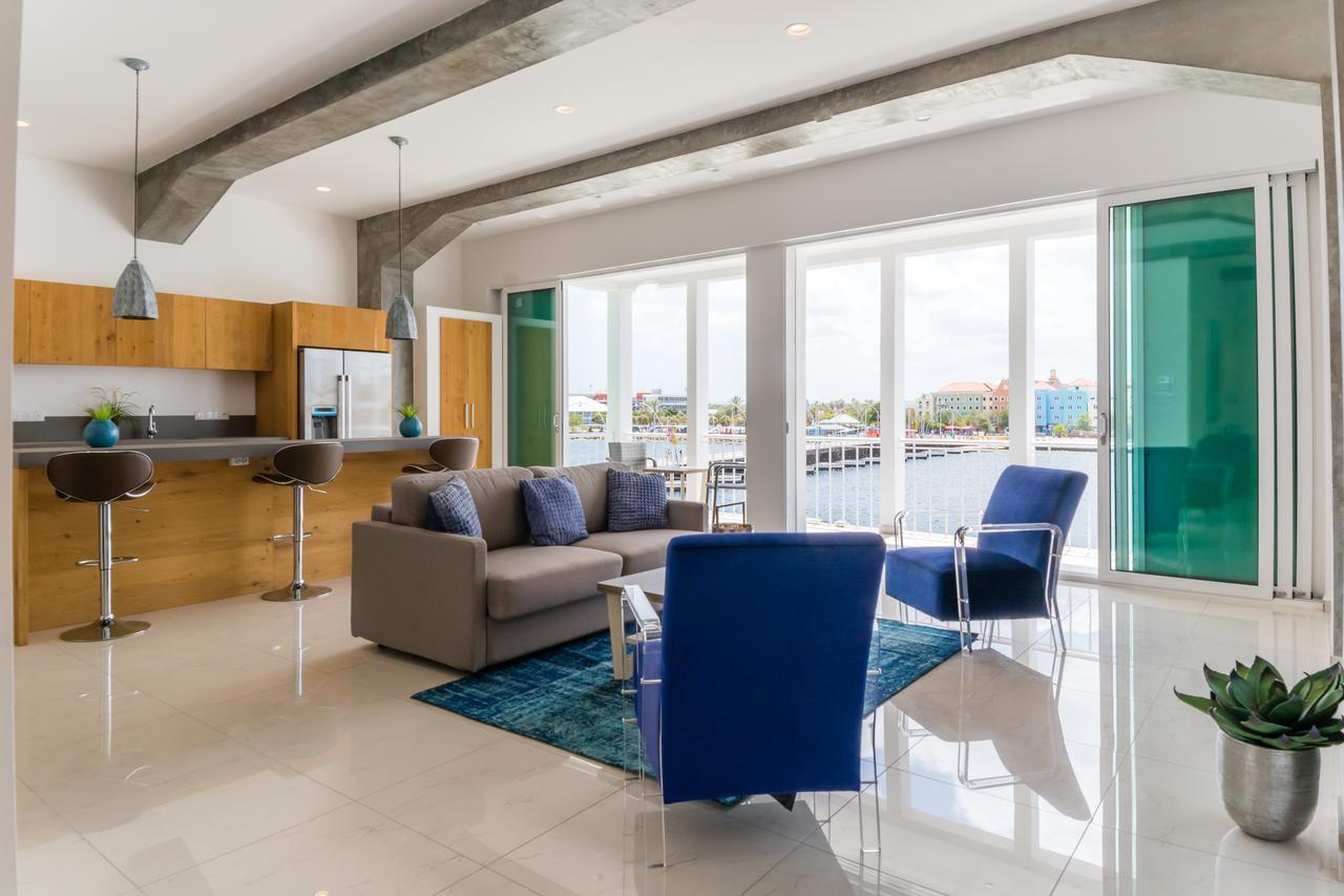 Blue Marlin Handelskade Apartments Willemstad Bagian luar foto